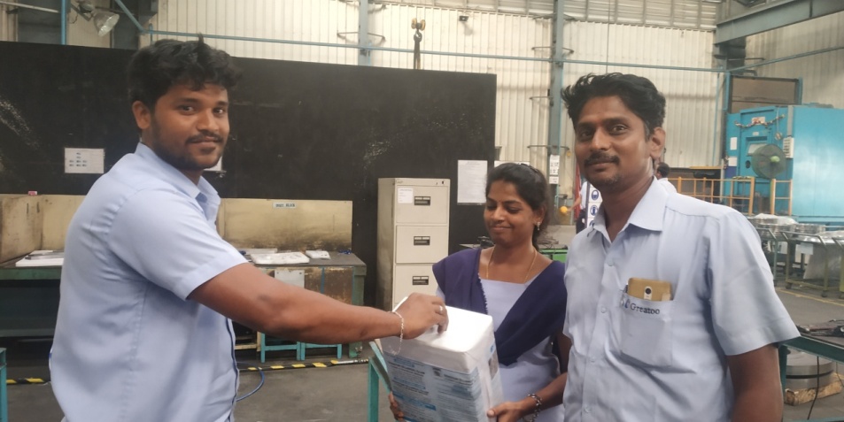 Indian Company Carried Out Donation Activities